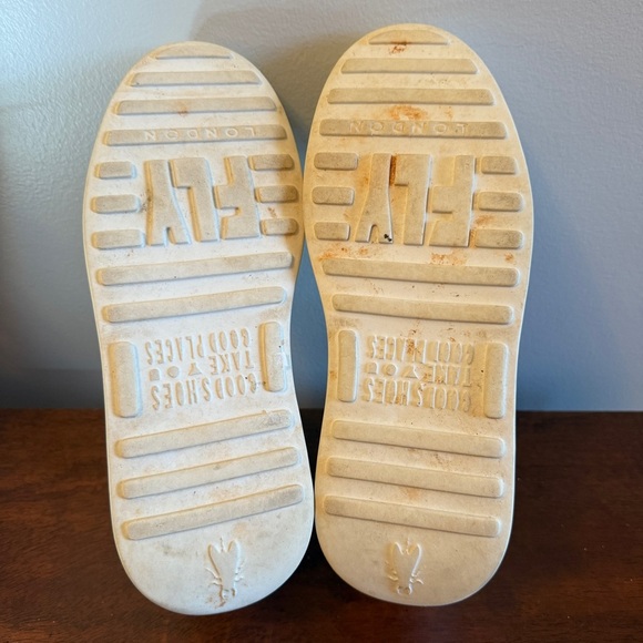 Fly London Wedge Platform Leather Sneakers Women’s Size 39 - Picture 6 of 9